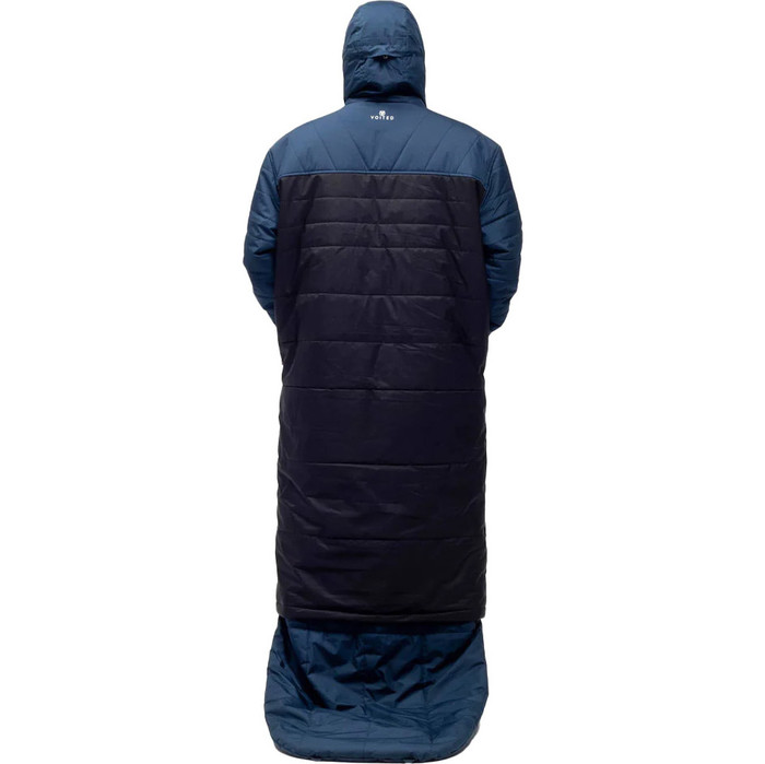 2023 Voited Premium Saco de Dormir Porttil para Camping V22UN02SBSLS - Azul Marino / Negro / Azul Marino